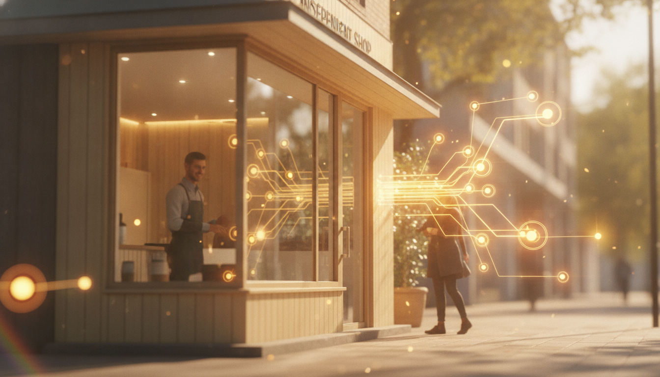 A local business at the center of a connected, growing system